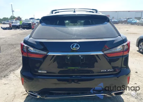 2017 Lexus Rx 350 F Sport из США, поврежденный, VIN 2T2BZMCAXHC057104